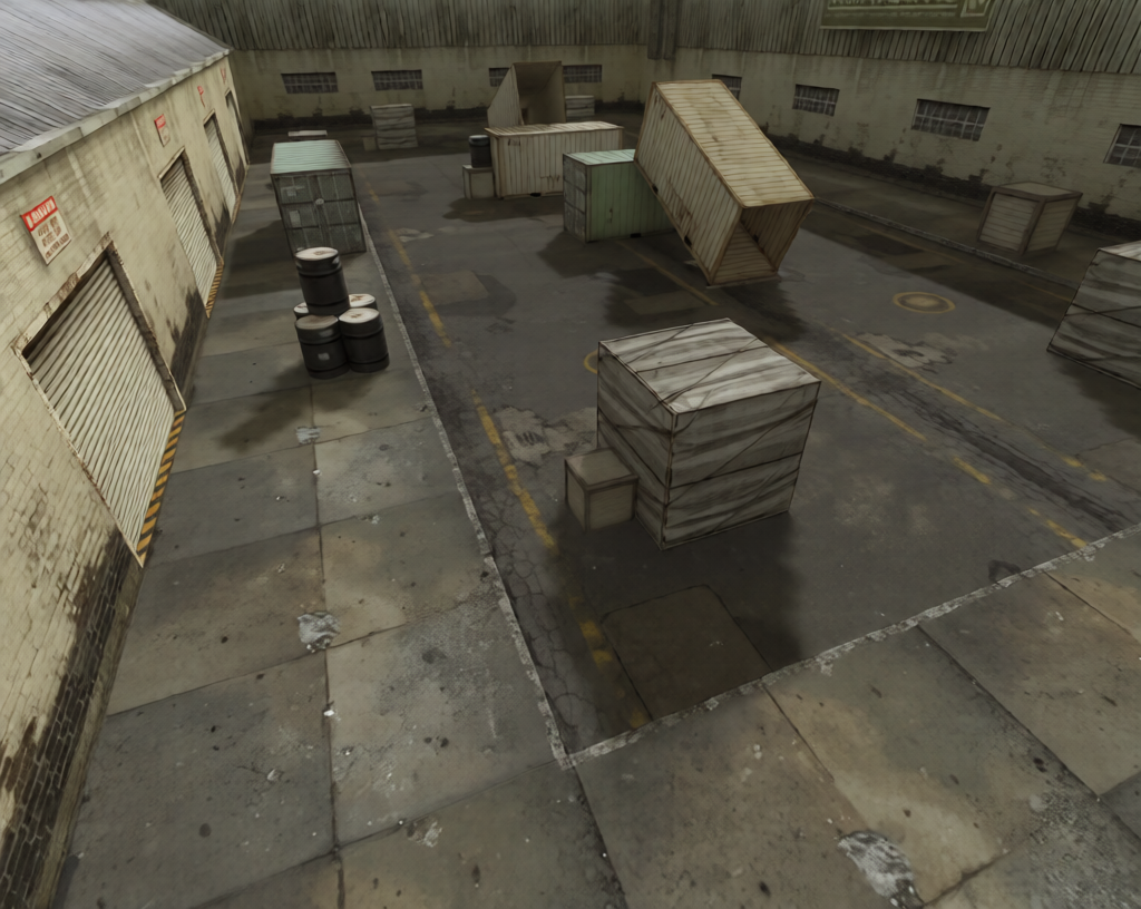 awp_white — Counter-Strike 1.6 Aim Arena map