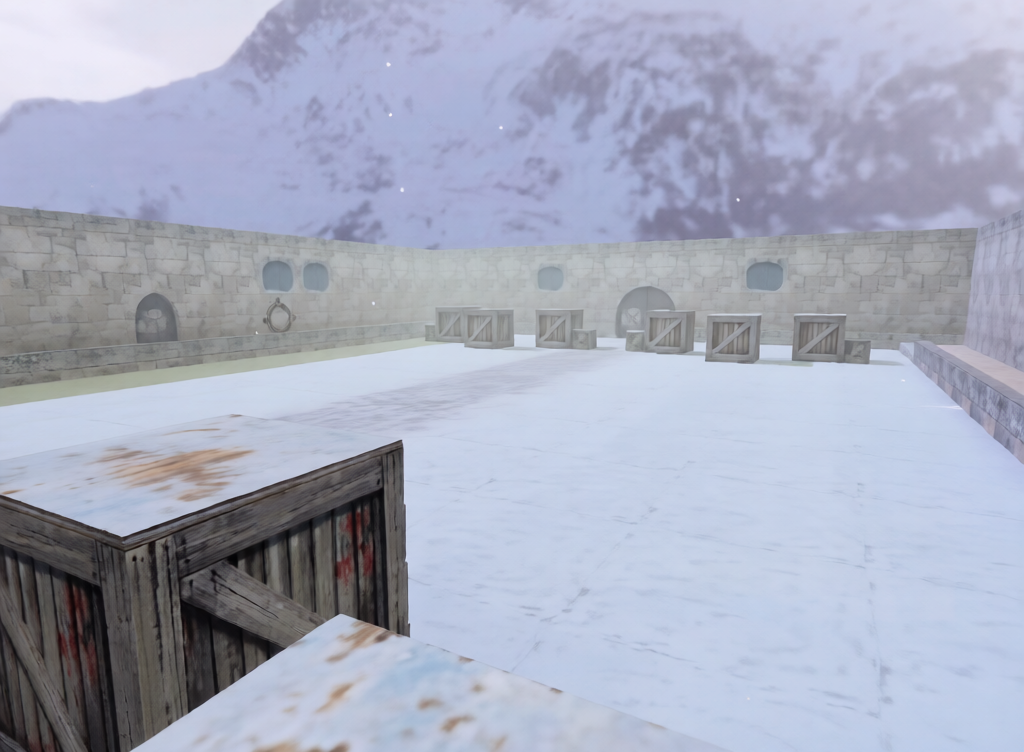 awp_winterdust — Counter-Strike 1.6 Aim Arena map