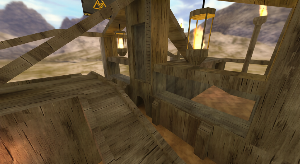 awp_woods — Counter-Strike 1.6 Aim Arena map