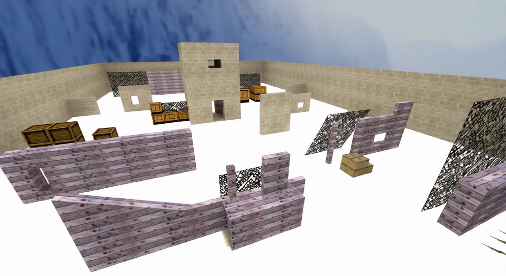 awp_xmasx — Counter-Strike 1.6 Aim Arena map