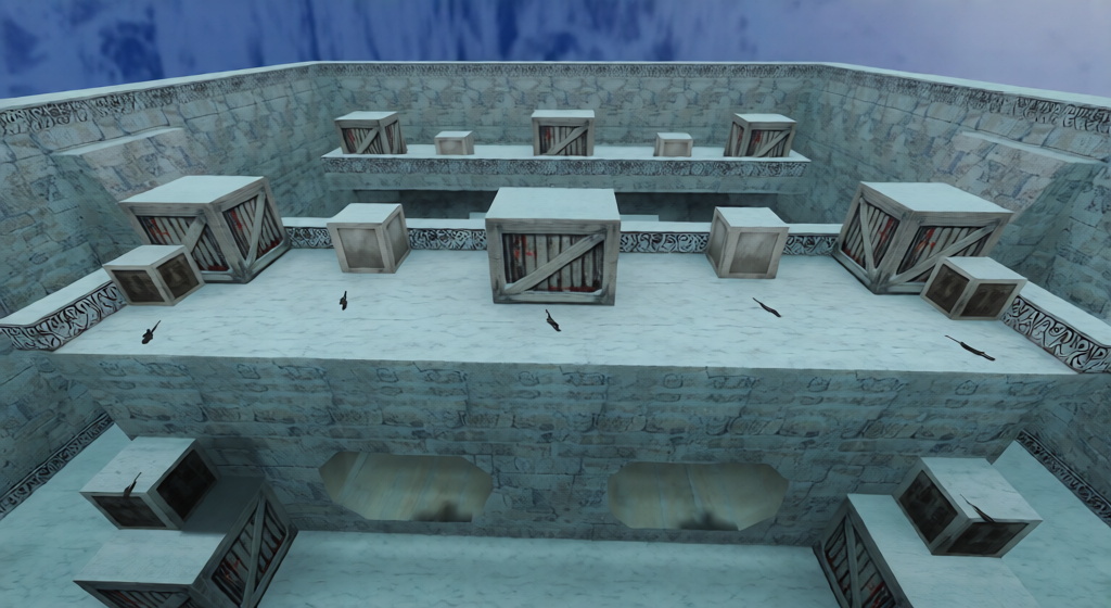 awp_xtremeice — Counter-Strike 1.6 Aim Arena map