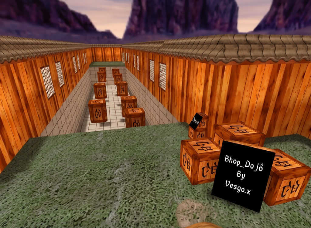 bhop_dojo — Counter-Strike 1.6 Bunny Hop map