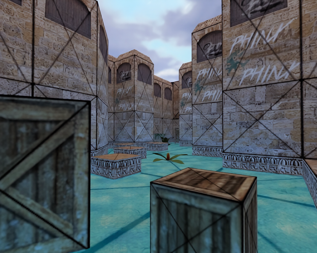 bhop_dustzone — Counter-Strike 1.6 Bunny Hop map