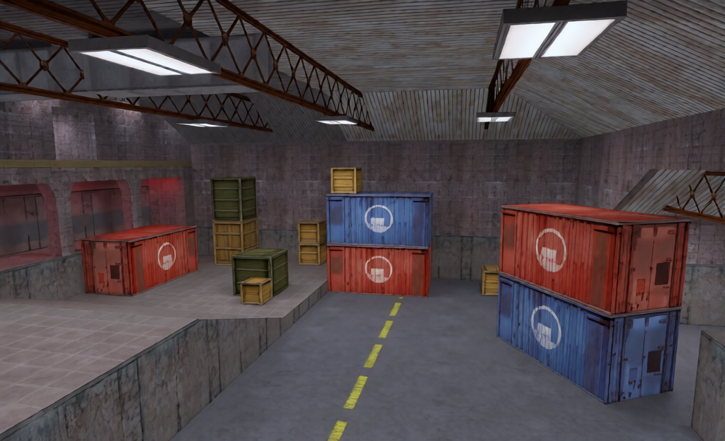 cs_assault_5053 — Counter-Strike 1.6 Hostage Rescue map