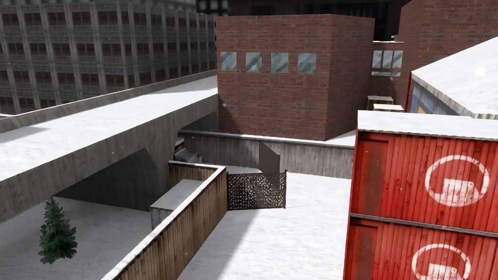 cs_assault_snowflake — Counter-Strike 1.6 Hostage Rescue map