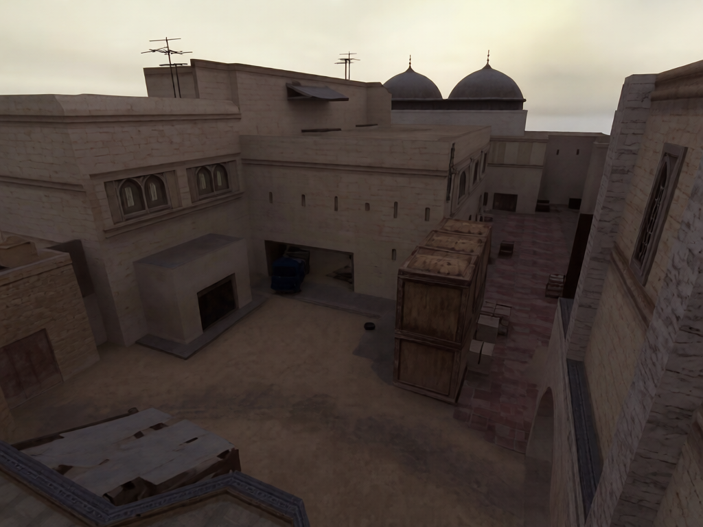 cs_assault_wolves_dust — Counter-Strike 1.6 Hostage Rescue map