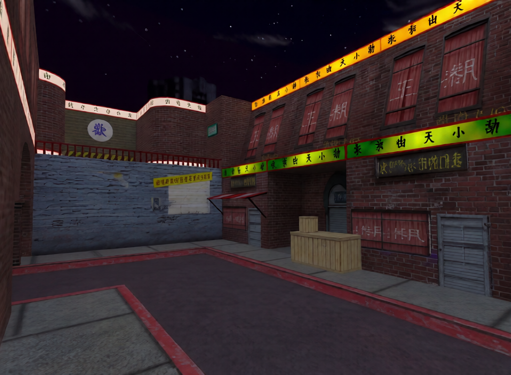 cs_chinatown — Counter-Strike 1.6 Hostage Rescue map