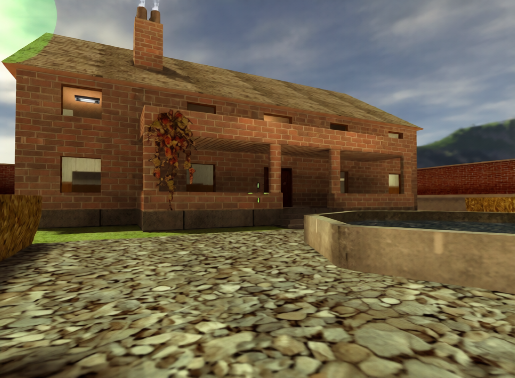 cs_mansion_summer — Counter-Strike 1.6 Hostage Rescue map