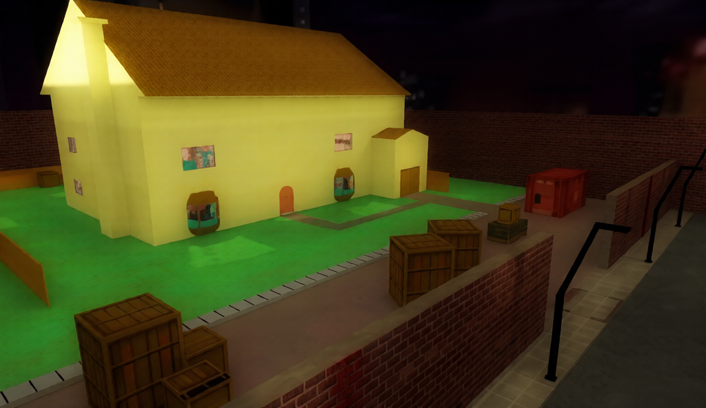cs_mansionsimpsons — Counter-Strike 1.6 Hostage Rescue map