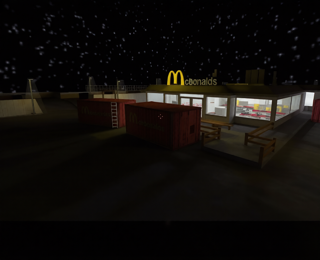 cs_mcdonalds — Counter-Strike 1.6 Hostage Rescue map