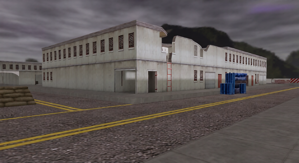 cs_ncruins2 — Counter-Strike 1.6 Hostage Rescue map