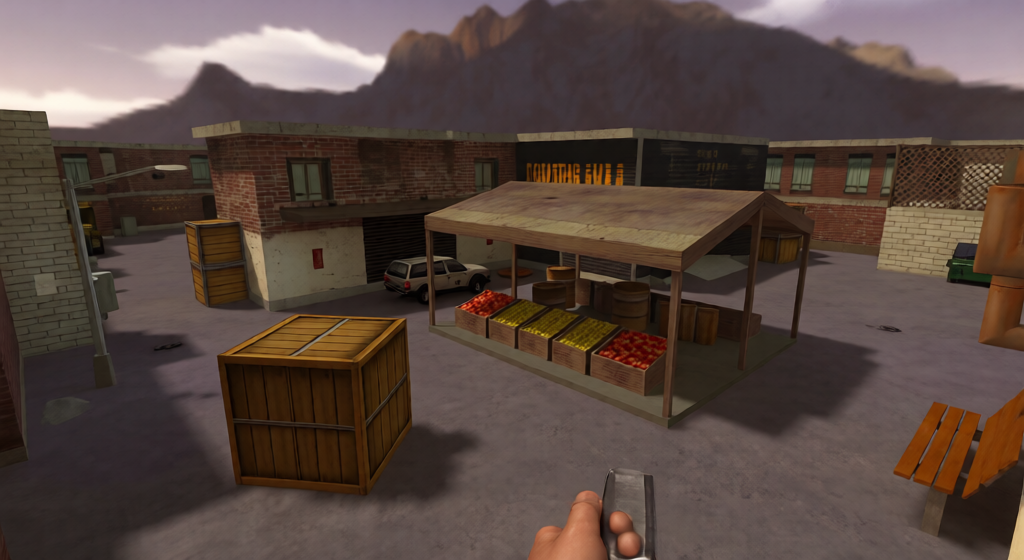 cs_train32 — Counter-Strike 1.6 Hostage Rescue map