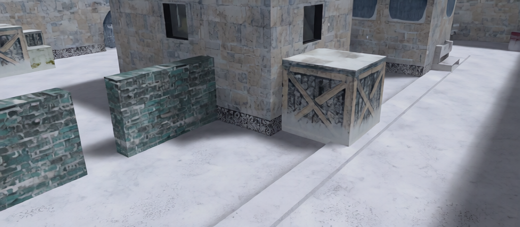 cs_wiocha_winter — Counter-Strike 1.6 Hostage Rescue map