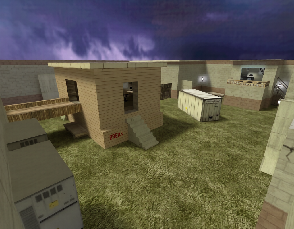 cs_wiocha_z — Counter-Strike 1.6 Hostage Rescue map