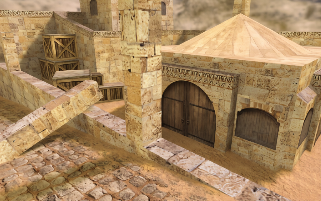 de_2minaret — Counter-Strike 1.6 Bomb Defusal map