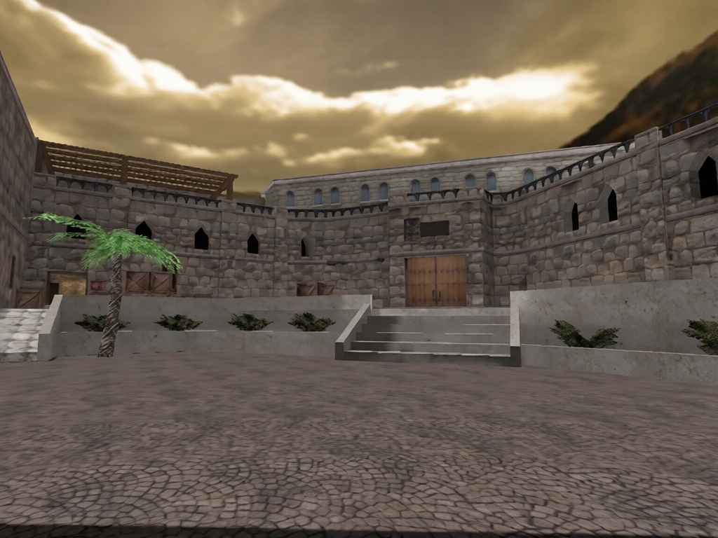 de_Castell — Counter-Strike 1.6 Bomb Defusal map