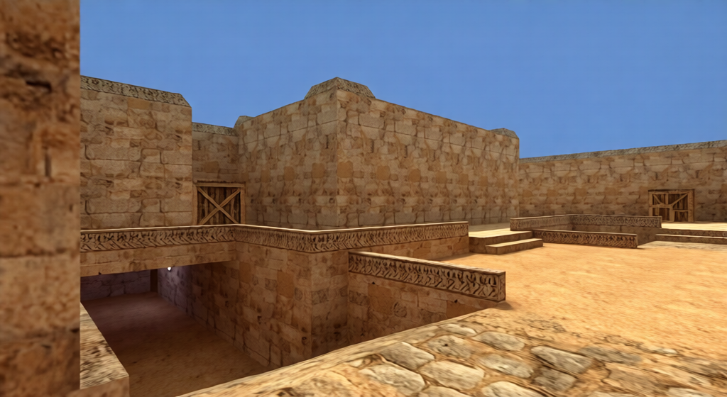 de_abaddon_2x2 — Counter-Strike 1.6 Bomb Defusal map