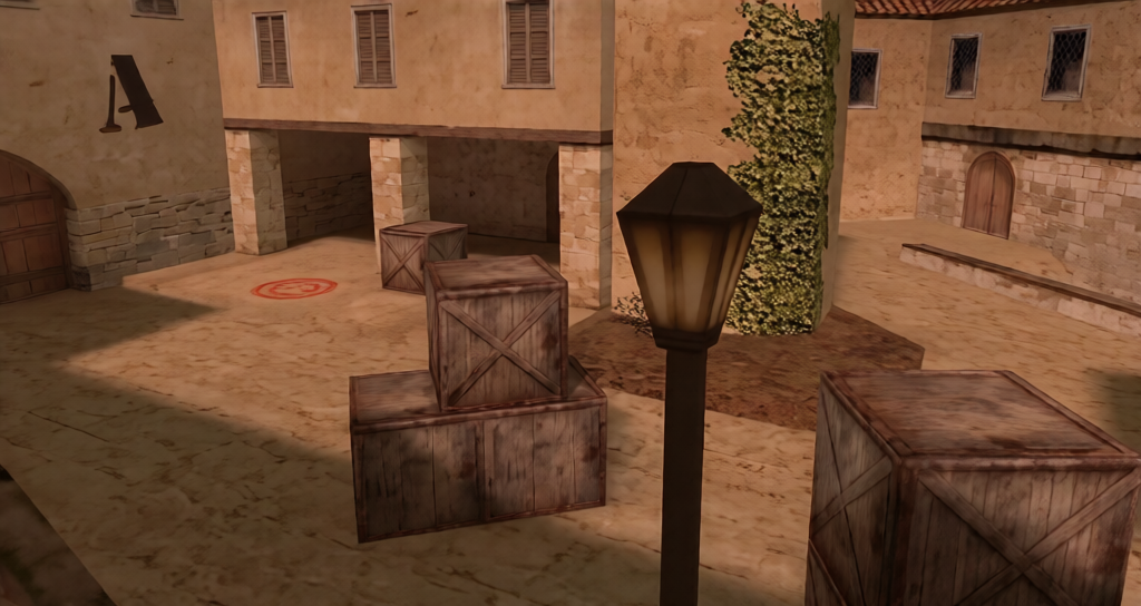 de_aisle_esl — Counter-Strike 1.6 Bomb Defusal map