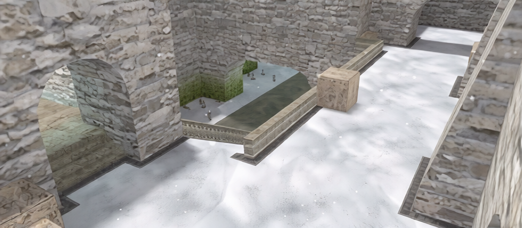 de_aztec_winter — Counter-Strike 1.6 Bomb Defusal map