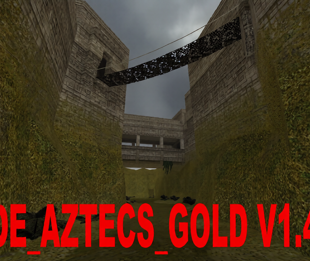 de_aztecs_gold — Counter-Strike 1.6 Bomb Defusal map