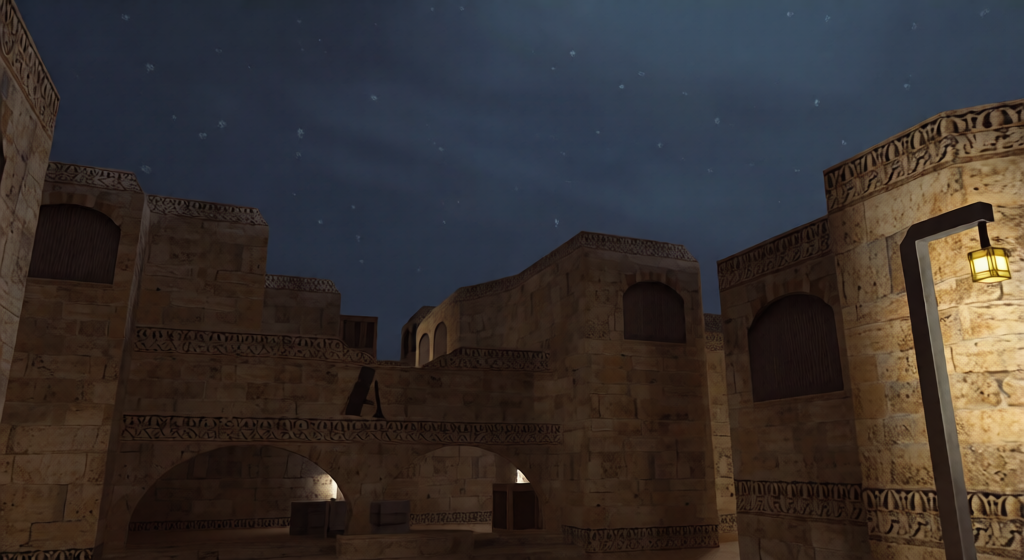 de_beater_night — Counter-Strike 1.6 Bomb Defusal map