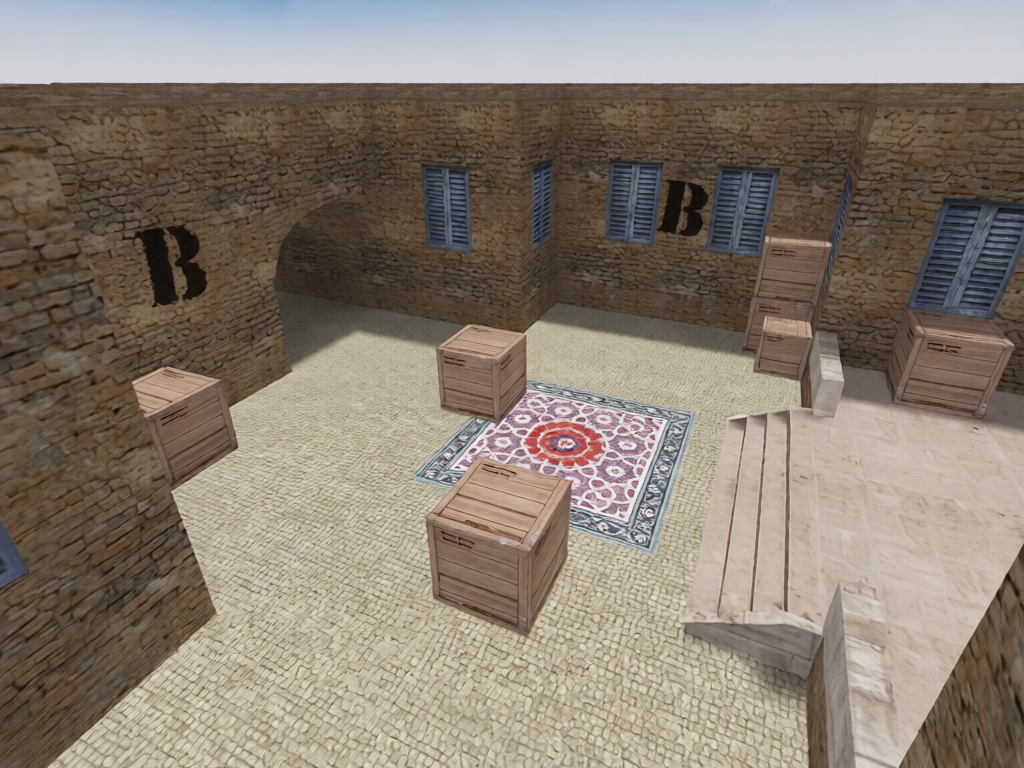 de_brick_zone_17b — Counter-Strike 1.6 Bomb Defusal map