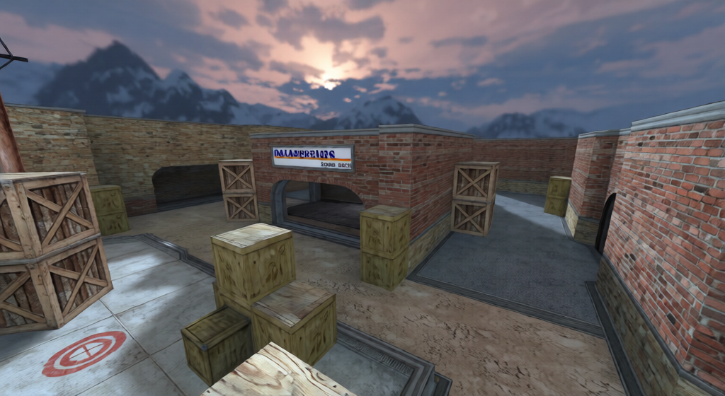 de_clan4_stone — Counter-Strike 1.6 Bomb Defusal map
