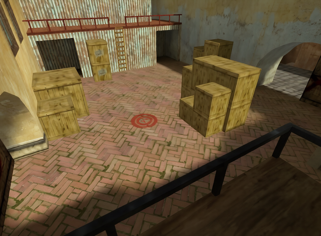 de_csgothic — Counter-Strike 1.6 Bomb Defusal map