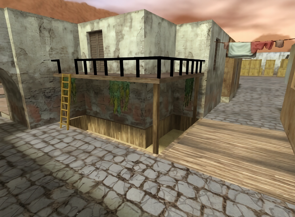 de_csr_inferno — Counter-Strike 1.6 Bomb Defusal map