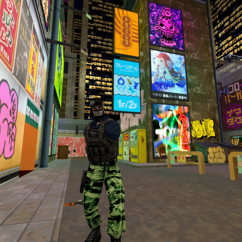 de_cyberpunk — Counter-Strike 1.6 Bomb Defusal map
