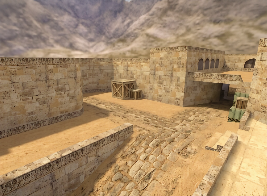 de_d2x2_remake2013 — Counter-Strike 1.6 Bomb Defusal map