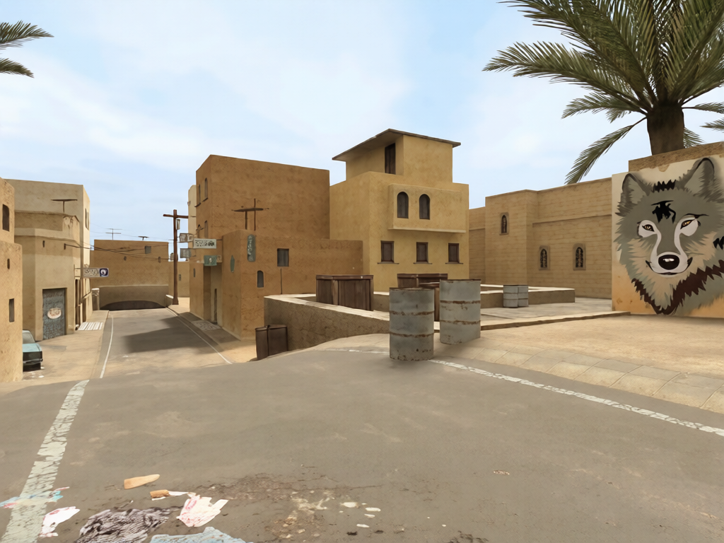 de_dust2000 — Counter-Strike 1.6 Bomb Defusal map