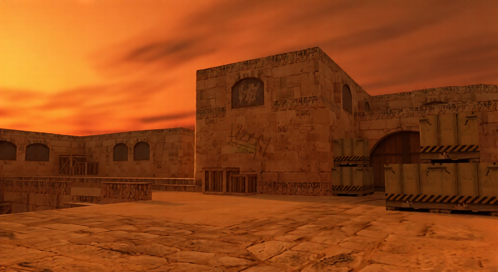de_dust2014_r2 — Counter-Strike 1.6 Bomb Defusal map