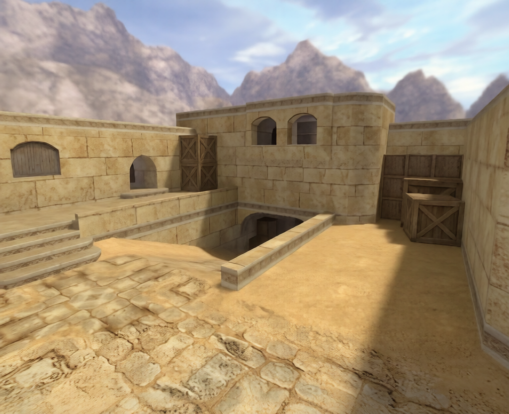 de_dust2_1337 — Counter-Strike 1.6 Bomb Defusal map