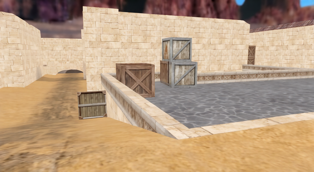 de_dust2_2006 — Counter-Strike 1.6 Bomb Defusal map