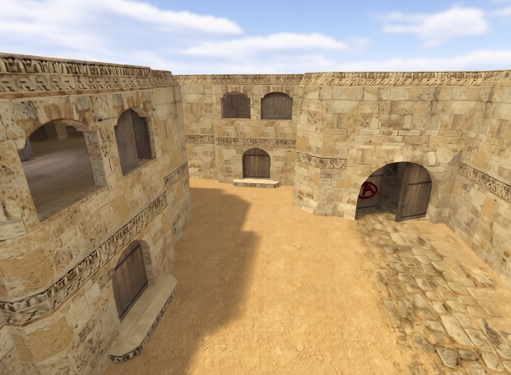 de_dust2_2x2 — Counter-Strike 1.6 Bomb Defusal map