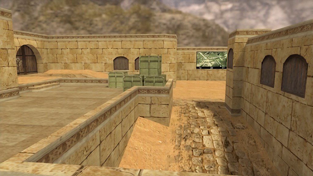 de_dust2_2x2_2014 — Counter-Strike 1.6 Bomb Defusal map