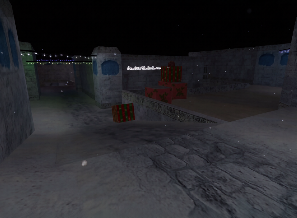 de_dust2_2x2_xmas — Counter-Strike 1.6 Bomb Defusal map