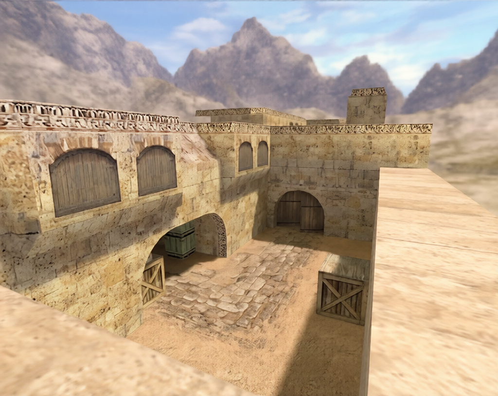de_dust2_3x3_lite — Counter-Strike 1.6 Bomb Defusal map