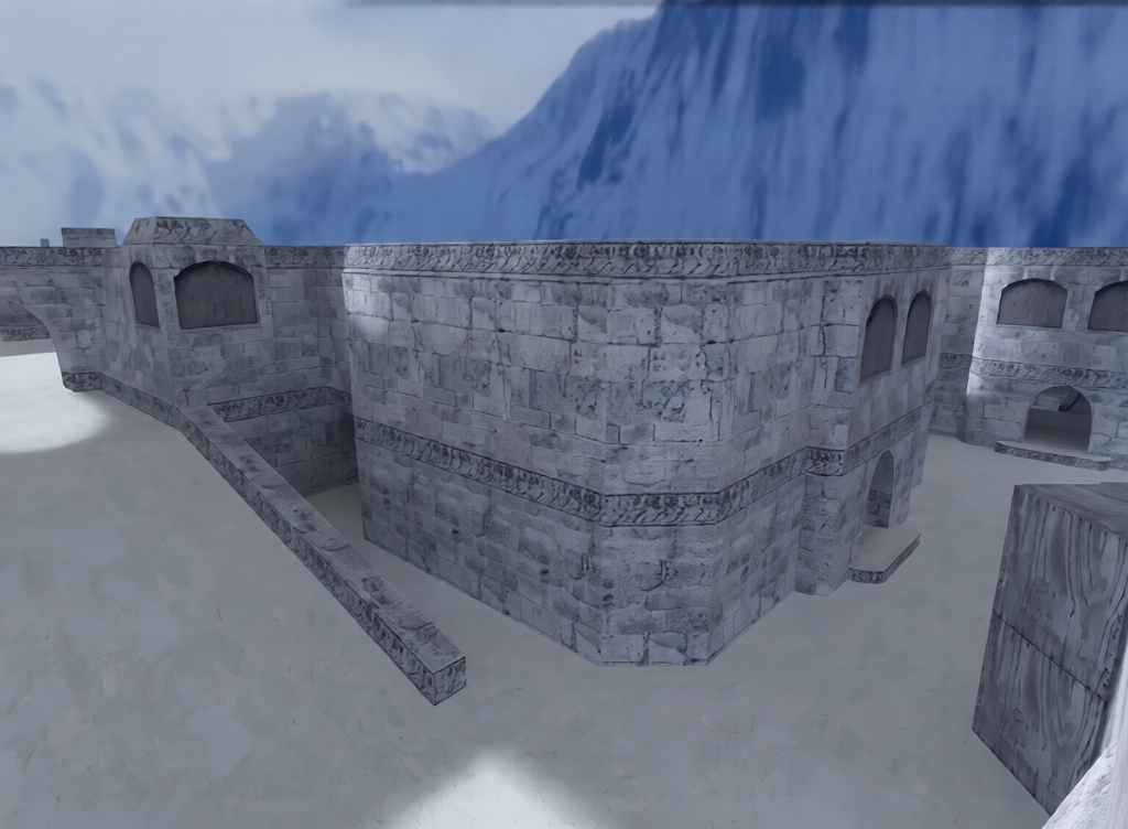 de_dust2_frost — Counter-Strike 1.6 Bomb Defusal map