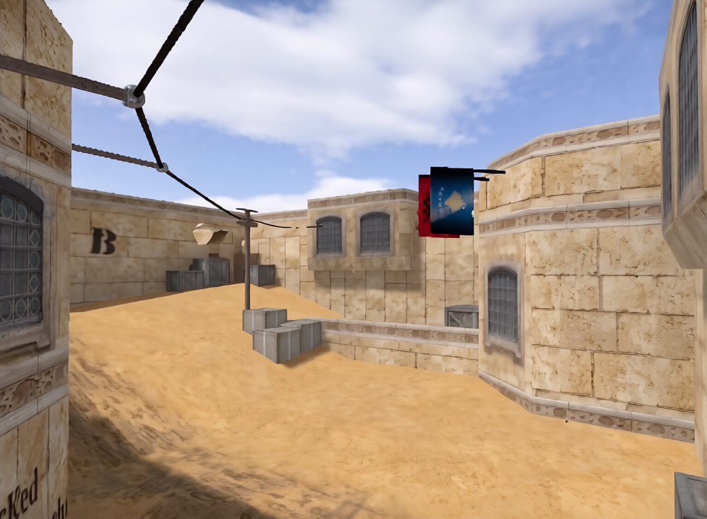 de_dust2_kosovo — Counter-Strike 1.6 Bomb Defusal map