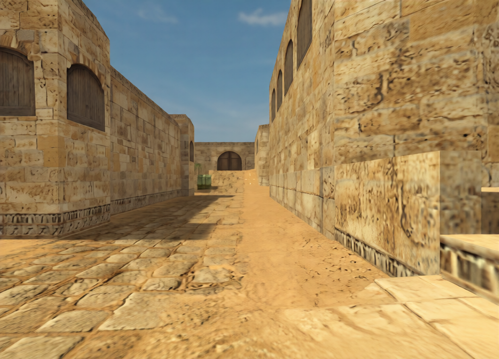 de_dust2_largo — Counter-Strike 1.6 Bomb Defusal map