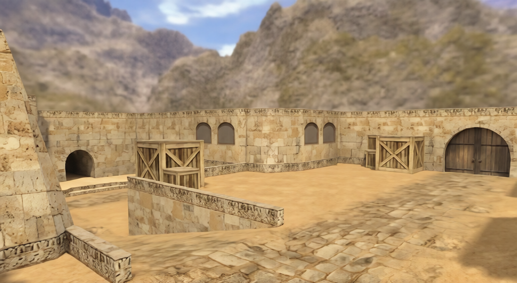 de_dust2_longb — Counter-Strike 1.6 Bomb Defusal map