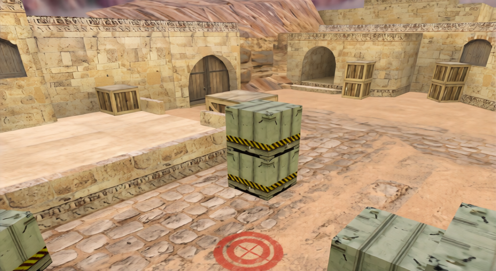 de_dust2_mirror — Counter-Strike 1.6 Bomb Defusal map