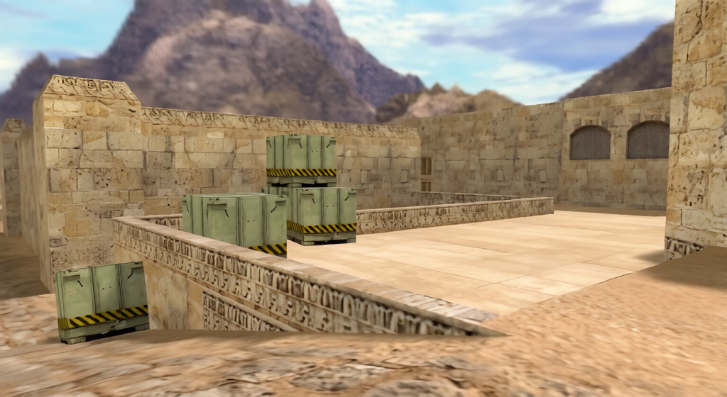 de_dust2_remake — Counter-Strike 1.6 Bomb Defusal map