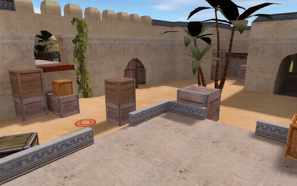 de_dust2_suncsm — Counter-Strike 1.6 Bomb Defusal map