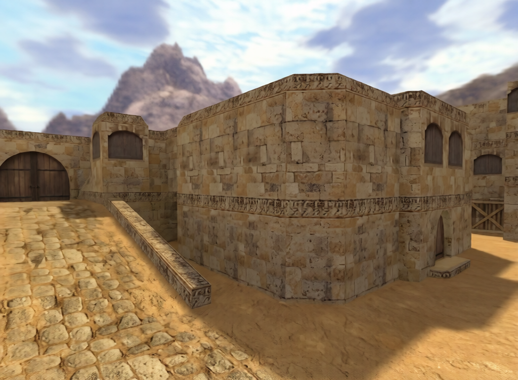 de_dust2x2_extended — Counter-Strike 1.6 Bomb Defusal map
