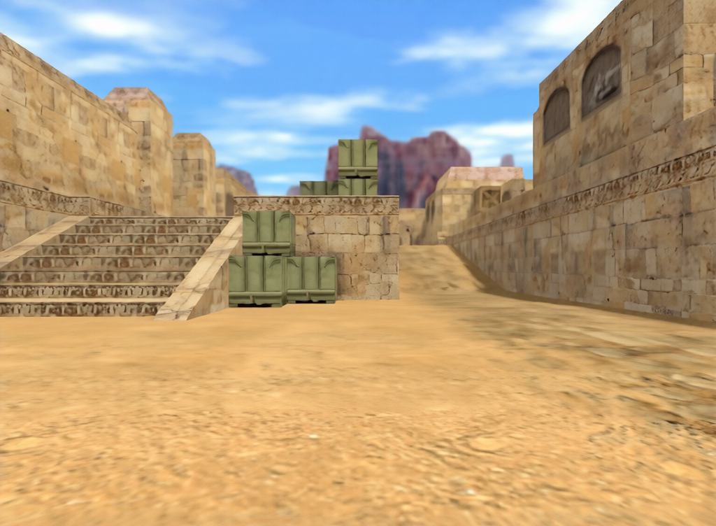 de_dust_beta — Counter-Strike 1.6 Bomb Defusal map