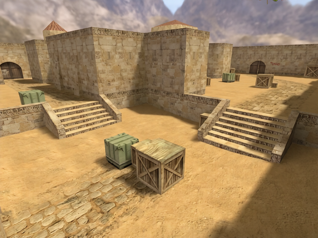 de_dust_continues — Counter-Strike 1.6 Bomb Defusal map