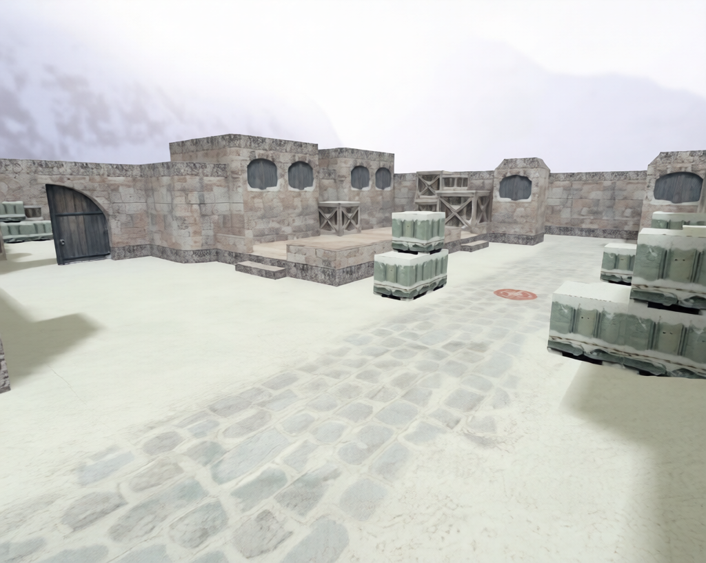 de_dust_dew — Counter-Strike 1.6 Bomb Defusal map